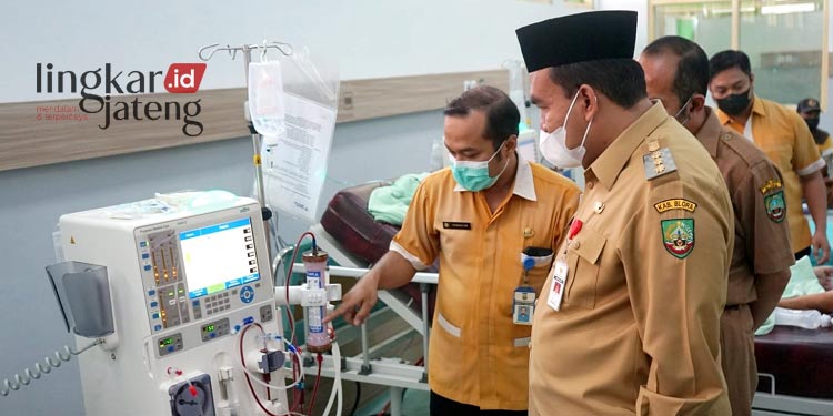 Tingkatkan Pelayanan Kesehatan, Bupati Arief Ngantor di RSUD Blora