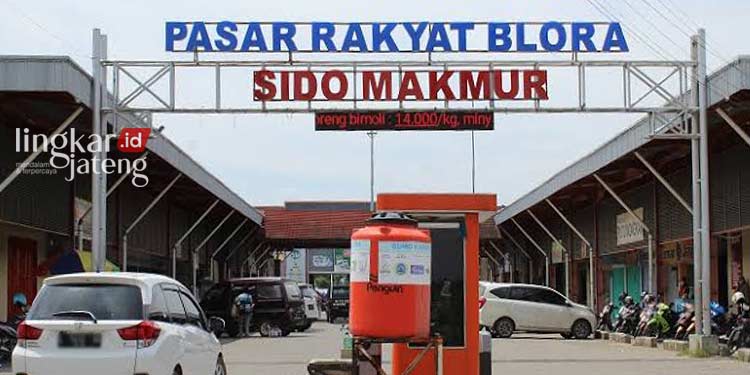 Minimalisir Pencurian, Pasar Rakyat Sido Makmur Blora Dipasangi Belasan CCTV