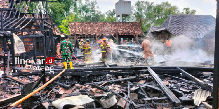 2 Rumah di Jati Blora Ludes Terbakar, Diduga Akibat STB TV Meledak